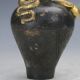 Old Peiking (18 19th) Brass Handwork Snake Motif Pot C445 Pots photo 2