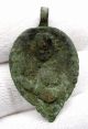 Late Roman Bronze Chi - Rho / Christogram Pendant - Rare Wearable Artifact - C432 Roman photo 2