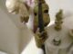 Vintage A.  Borsato Capodimonte W Lace Figurine Couple Enjoying Violin Serenade Figurines photo 9