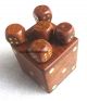 Awesome Elegant Wooden Dice Game,  Collectible Replica Gift Other Maritime Antiques photo 2