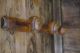 Antique Vintage Wooden Coat Rack Hook French Primitve Rustic Bamboo Wall Mounted Hooks & Brackets photo 3