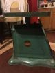 25lb.  American Family Adjustable Scales Antique Model - 1920s Vintage Green Scales photo 1