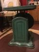 25lb.  American Family Adjustable Scales Antique Model - 1920s Vintage Green Scales photo 2