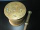 Antique Large French Bronze 17th Century Apothecary Pestle And Mortar Primitives photo 9