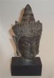Ayutthaya Period Thai Bronze Buddha Shakyamuni Artifacts 16th - 18th Century Other Southeast Asian Antiques photo 1