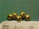 5 Roman Gold Disc Beads Circa 100 - 400 Ad Roman photo 1