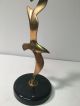 Vintage Brass Birds In Flight Sculpture Mid Century Modern Art Eames Era Mcm Mid-Century Modernism photo 3