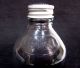 Vintage Abbott Laboratories 300 Ml Glass Iv Graduated Bottle Hanger Nacl Zombies Bottles & Jars photo 2