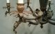 Vintage Halcolite Chandelier,  Victorian,  Gothic,  Crystal Brass Hollywood Regency Chandeliers, Fixtures, Sconces photo 6