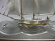 The Sailboat Of Silver960 Of Japan.  2masts.  73g/ 2.  57oz.  Takehiko ' S Work. Other Antique Sterling Silver photo 9