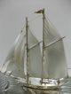 The Sailboat Of Silver960 Of Japan.  2masts.  73g/ 2.  57oz.  Takehiko ' S Work. Other Antique Sterling Silver photo 10