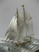 The Sailboat Of Silver960 Of Japan.  2masts.  73g/ 2.  57oz.  Takehiko ' S Work. Other Antique Sterling Silver photo 5