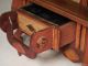 Victorian Inlaid Sewing Box W/ Drawer Early 1900 Boxes photo 2