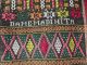 Vintage Indonesia North Sumatra Hand - Woven Beaded Batak Ulos Shawl 30x88 Textile Pacific Islands & Oceania photo 1
