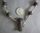 Pre Columbian Terracotta Deity & Spindle Beads Necklace 17” 16g The Americas photo 10