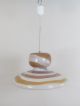 Italian Vintage Murano Pulegoso Glass Chandelier Lamp Mazzega Attrib.  - Nason Era Mid-Century Modernism photo 1
