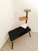Mid Century German Plant Stand Kidney Side Table Display Space Age Eames Panton Mid-Century Modernism photo 4