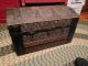 Antique,  Dome Top Tin / Wood Ornate Steamer Trunk (late 1800,  S - Victorian) 1800-1899 photo 3
