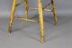 Great Early 19th C Ct Child ' S Windsor Highchair Yellow Decorated Paint Primitives photo 4