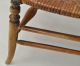 Antique Victorian Balloon Back Child Or Doll Size Fruit Wood And Cane Seat Chair 1800-1899 photo 7