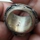 Post Medieval Islamic Silver Ring Inlaid With Agate And Animal Seal Insert Near Eastern photo 3