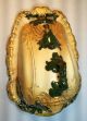 Antique Large Victorian Porcelain Covered Cheese Butter Tray Dish Shell Embossed Platters & Trays photo 4