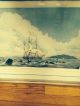 Antique Whaling Print South Sea Whale Fishery Painted By W J Huggins Other Maritime Antiques photo 7