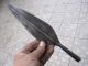 Antique African Iron Spear Head Possibly Sumburu Or Maasai In Origin - Arrow Other African Antiques photo 2