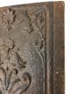 Antique Vtg Cast Iron Wood Stove Door Ornate Rustic Decor Steampunk Wall Hanging Stoves photo 2