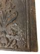 Antique Vtg Cast Iron Wood Stove Door Ornate Rustic Decor Steampunk Wall Hanging Stoves photo 3