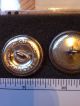 6 Vintage Ww2 ? Koreanus Air Force Silver Uniform Button L&r Metal &waterbury Ct Buttons photo 8