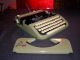 Fabulous Mango Green Princess Typewriter Of The 50s - Slim Model - (video) Typewriters photo 10