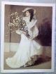 Large Old Vintage Lavery Art Print Spring Elegant Victorian Lady In Hat Flowers Victorian photo 1