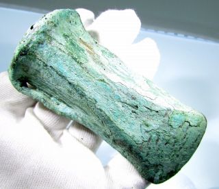 Celtic / Bronze Age Socketed Looped Axe Head - Very Rare Ancient Artifact - B867 photo