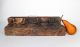Sicilian Vintage 19th C Hand - Carved/painted Wooden Donkey Cart Rail Piece Italy South Italian photo 11