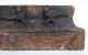 Sicilian Vintage 19th C Hand - Carved/painted Wooden Donkey Cart Rail Piece Italy South Italian photo 4