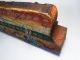 Sicilian Vintage 19th C Hand - Carved/painted Wooden Donkey Cart Rail Piece Italy South Italian photo 8