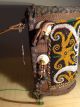 Vintage Borneo Dayak Tribal Basket Woven Baby Carrier W.  Beaded Accents (eic) Pacific Islands & Oceania photo 1