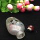 Chinese Painting Glass Crane And Plum Snuff Bottle Snuff Bottles photo 9