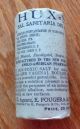 Antigue Vintage Hux = Sal Medicine Bottle Dr Huxley Salt 1906 E.  Fouger Other Medical Antiques photo 3
