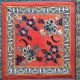 Fine Old Chinese Peking Silk Embroidery Art Forbidden Stitch Flowers Square Nr Robes & Textiles photo 1