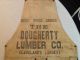 Antique Vintage Primitive Lumber Co.  Apron. Primitives photo 2