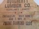 Antique Vintage Primitive Lumber Co.  Apron. Primitives photo 3