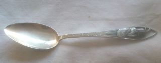 Hot Springs Arkansas Vintage Sterling Silver Souvenir Spoon photo