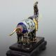 China Rare Decorated Delicate Hand Cloisonne Carve Lucky Elephant Statue Nr09 Other Antique Chinese Statues photo 3
