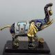 China Rare Decorated Delicate Hand Cloisonne Carve Lucky Elephant Statue Nr09 Other Antique Chinese Statues photo 4