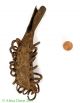 Iron Rattle Ceremonial Rusted Nigeria African Other African Antiques photo 2
