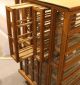 Antique Oak Country Store Ribbon Sewing Display Cabinet – Finish Display Cases photo 3