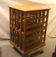 Antique Oak Country Store Ribbon Sewing Display Cabinet – Finish Display Cases photo 6
