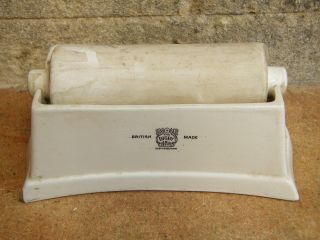 Antique - Victorian - Digby - Ceramic Water Roller For Medicine Bottle Labels - C1880 ' S photo